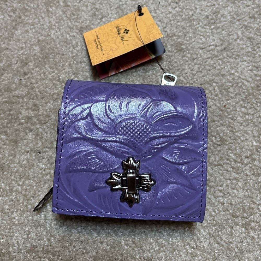 Patricia Nash Embossed Leather Wallet